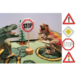 Stickserie - Verkehrszeichen